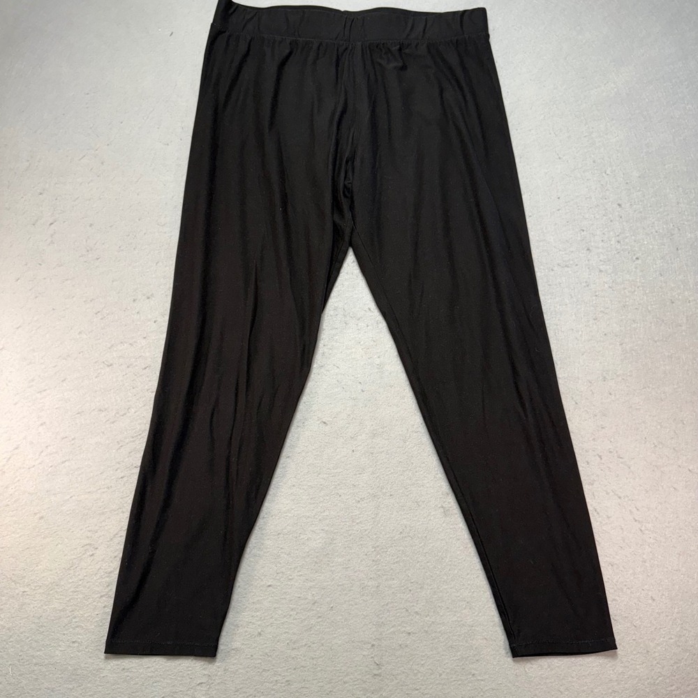 Maurices Black Leggings XL Extra Large Stretch Comfort‎ Soft Athleisure Casual